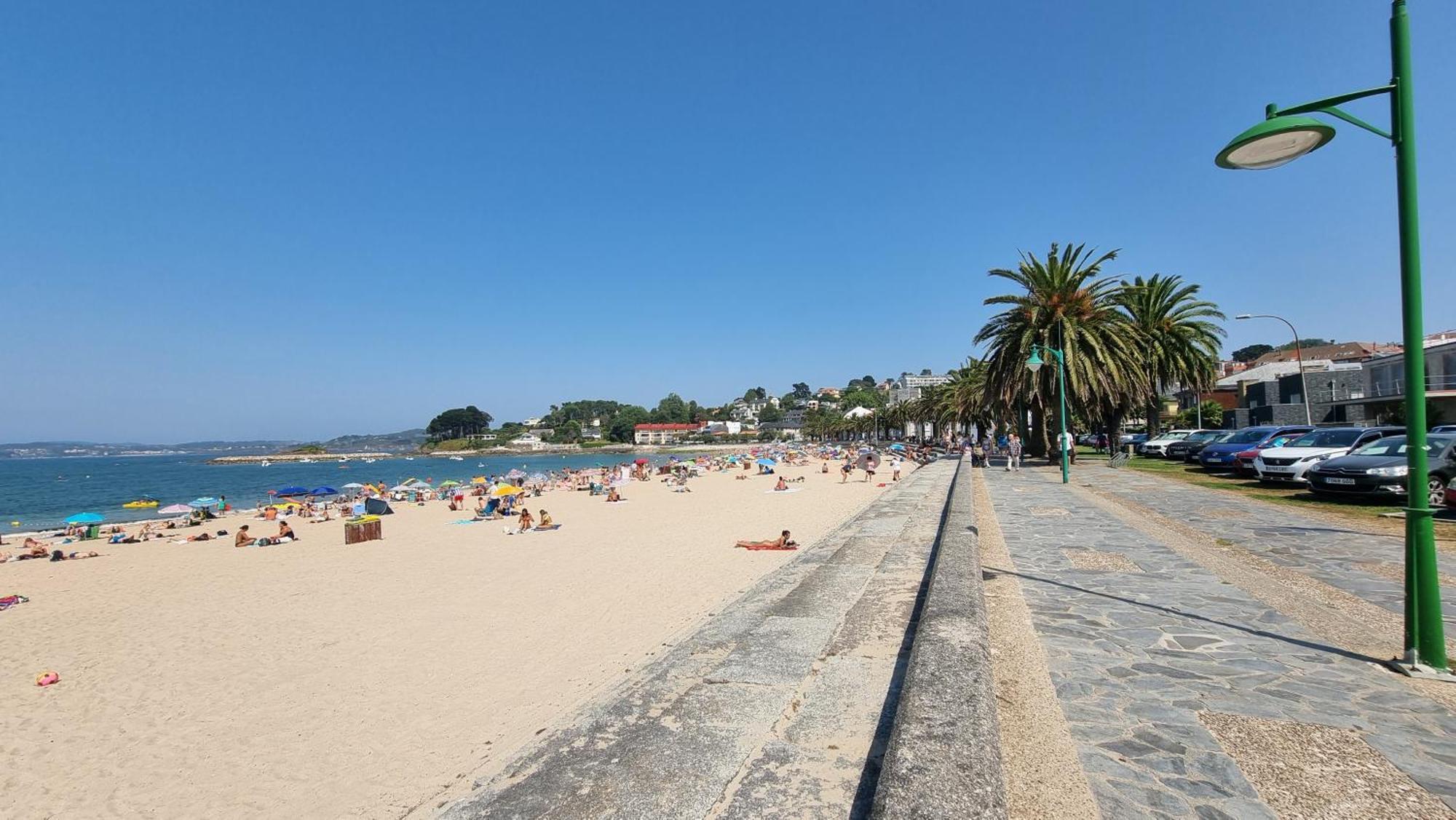 Apartmán Precioso Atico Frente A La Playa De Santa Cristina A Coruña Exteriér fotografie